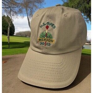 NEW US Open 2013 Merion Golf Hat Cap Strap Back Adjustable USGA Philadelphia